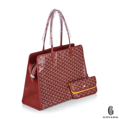 goyard official price|goyard hardy pm bag price.